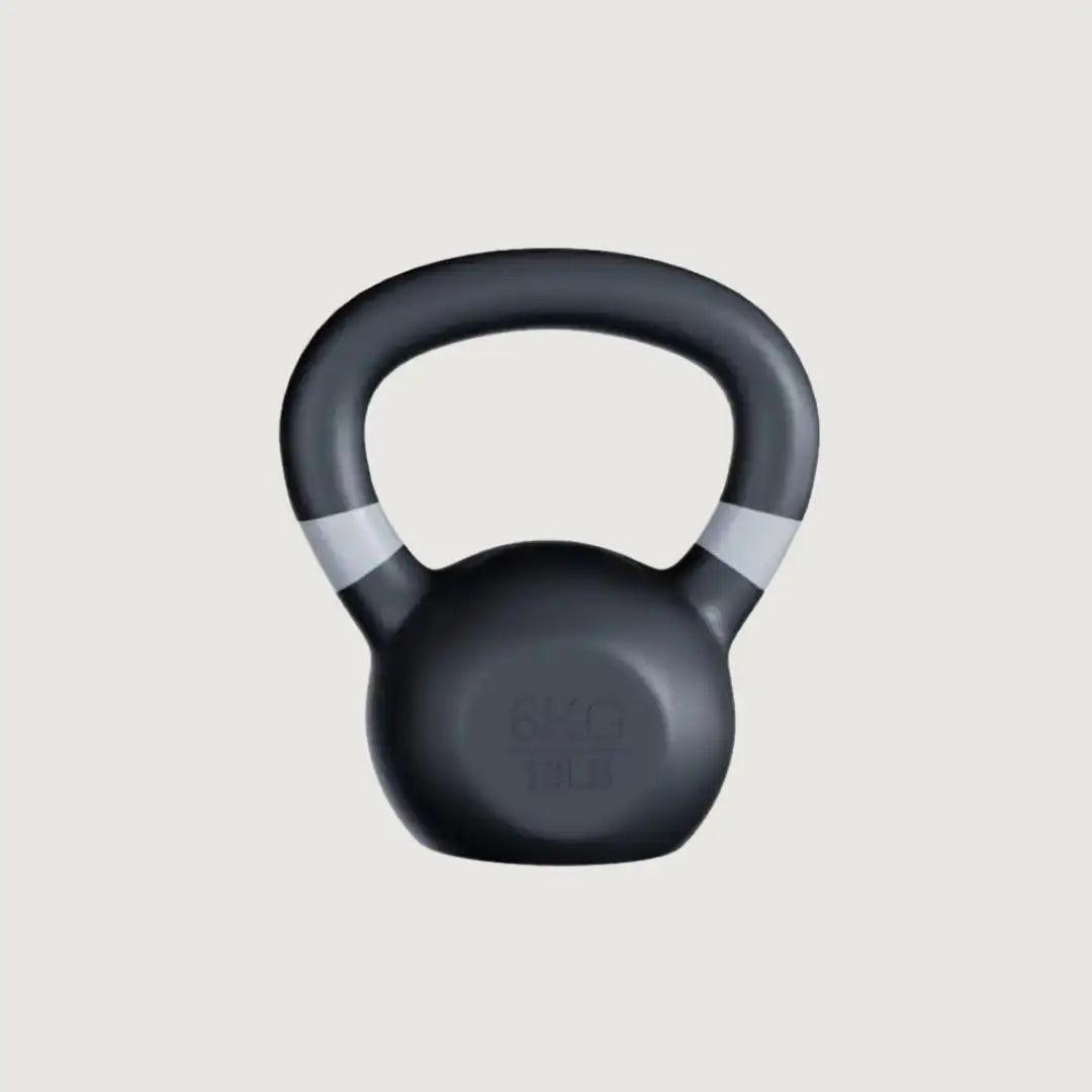 GRIT Powder Coated Cast Iron Kettlebell - 06 kg