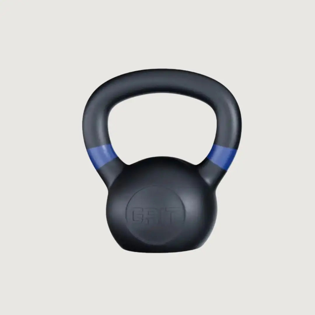 GRIT Powder Coated Cast Iron Kettlebell - 12 kg