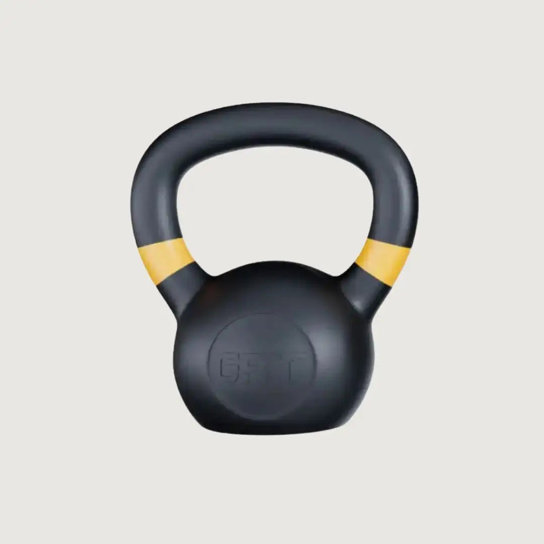 GRIT Powder Coated Cast Iron Kettlebell - 16 kg