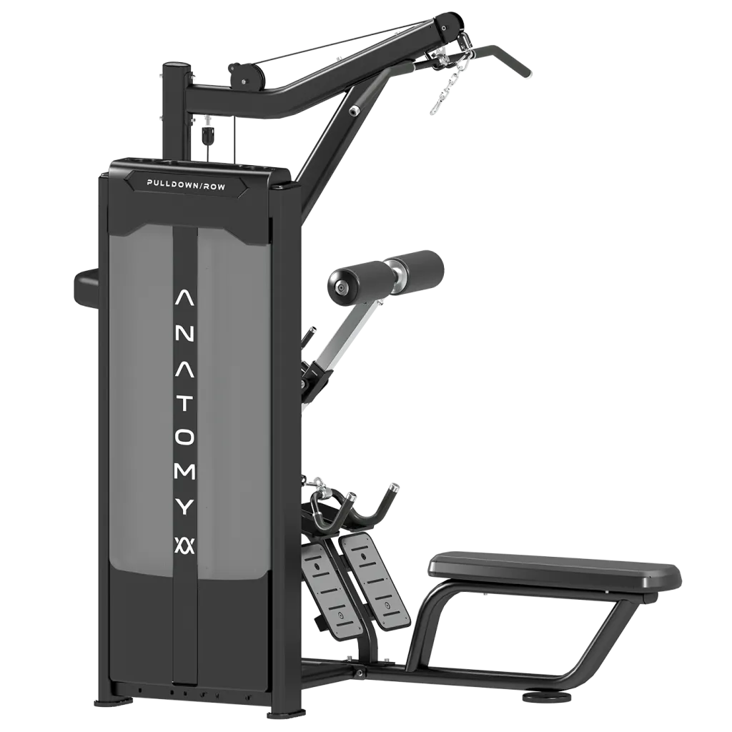 Anatomy Pin Loaded Lat Pulldown Seated Row