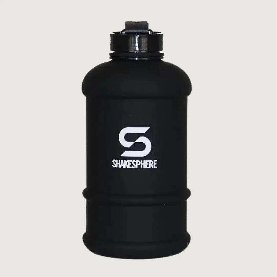 ShakeSphere Hydration Jug 2.2 L - Matte Black / White Logo