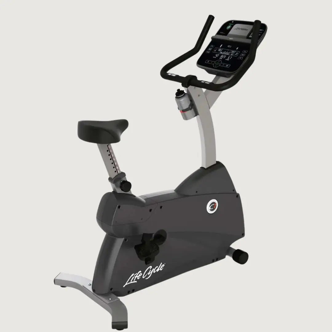 Life Fitness C1 Upright Lifecycle Bike - Track Console