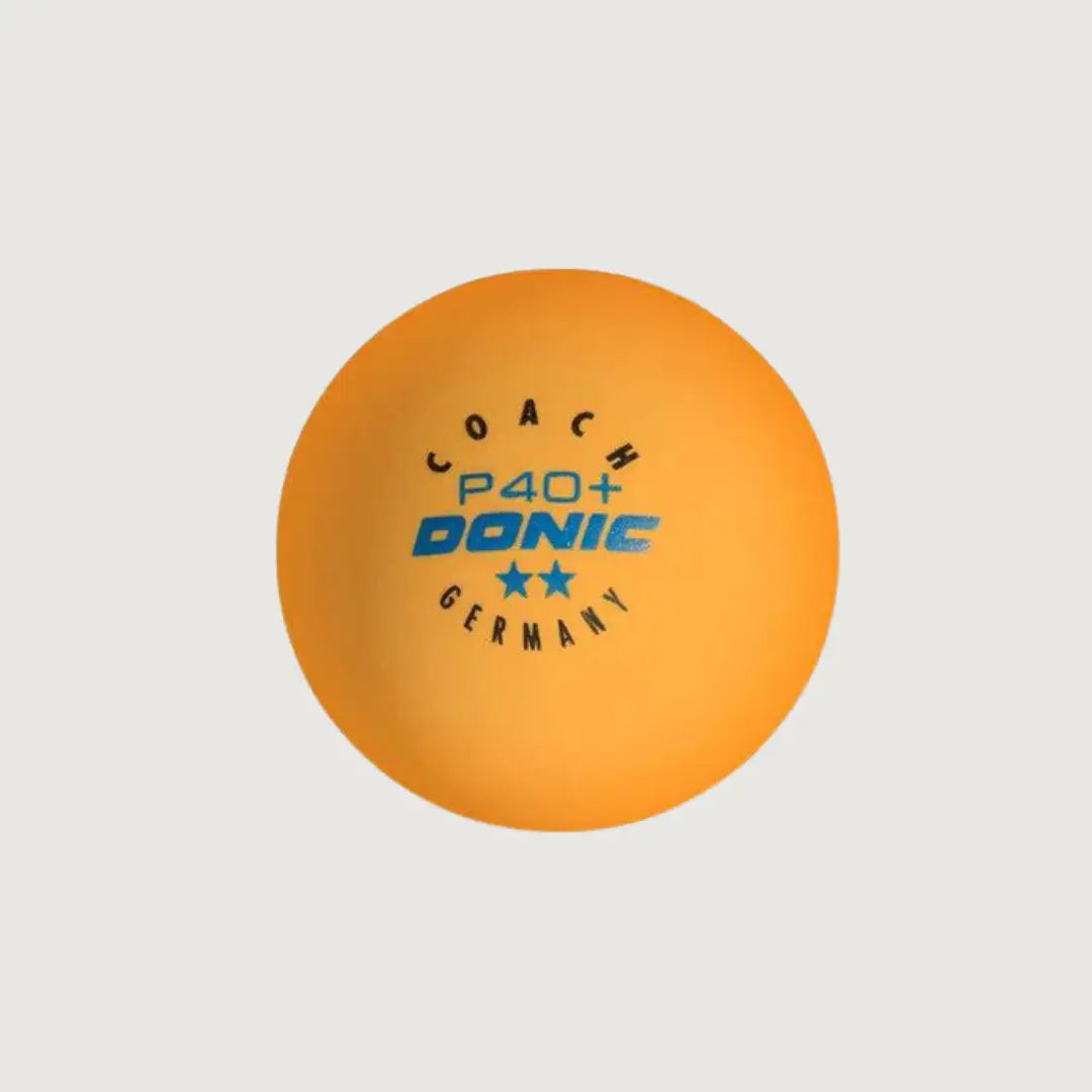 Donic P40+ Coach Table Tennis Ball ** - Orange