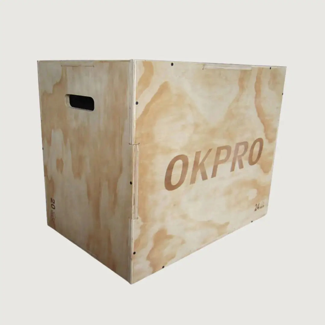 OK Pro Wooden Plyo Box