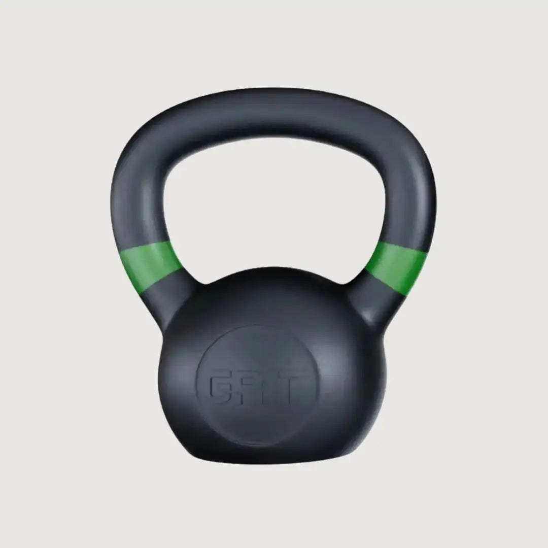 GRIT Powder Coated Cast Iron Kettlebell - 24 kg