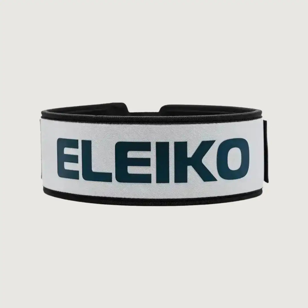 Eleiko Hybrid Lifting Belt - Off White