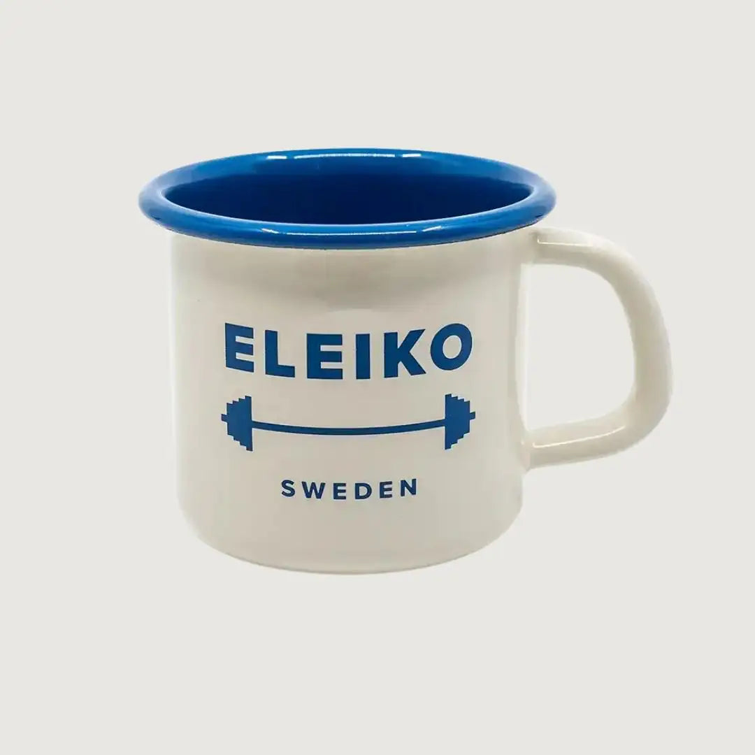 Eleiko Enamel Mug - White