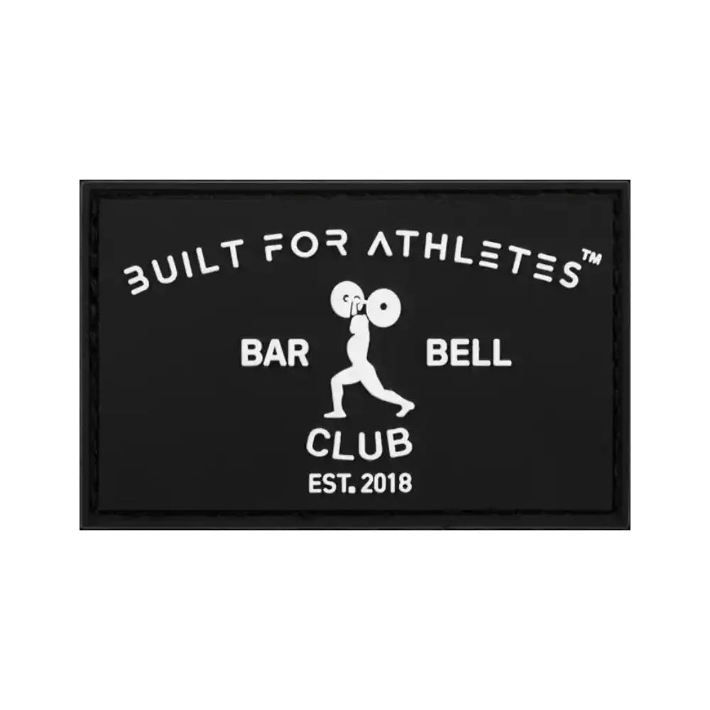 Built For Athletes Barbell Club Patch