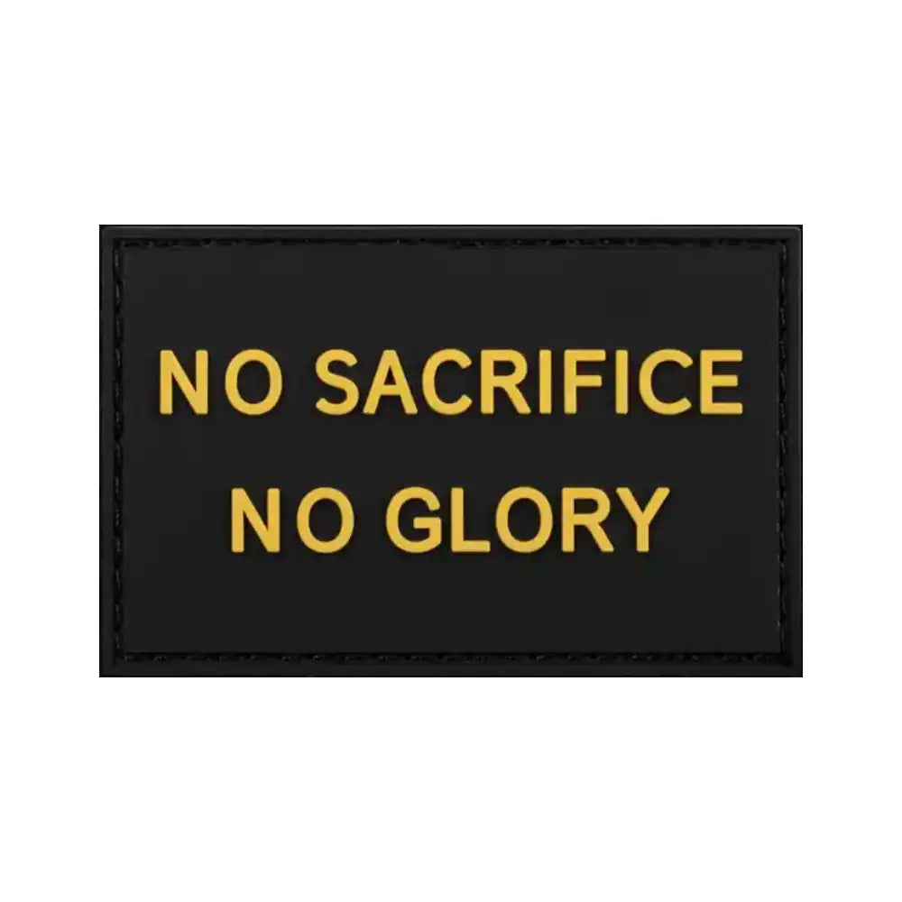 Built For Athletes No Sacrifice No Glory Patch