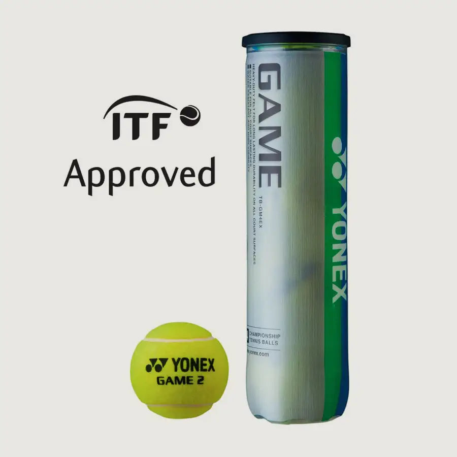 Yonex Game Tennis Balls - Pack of 4