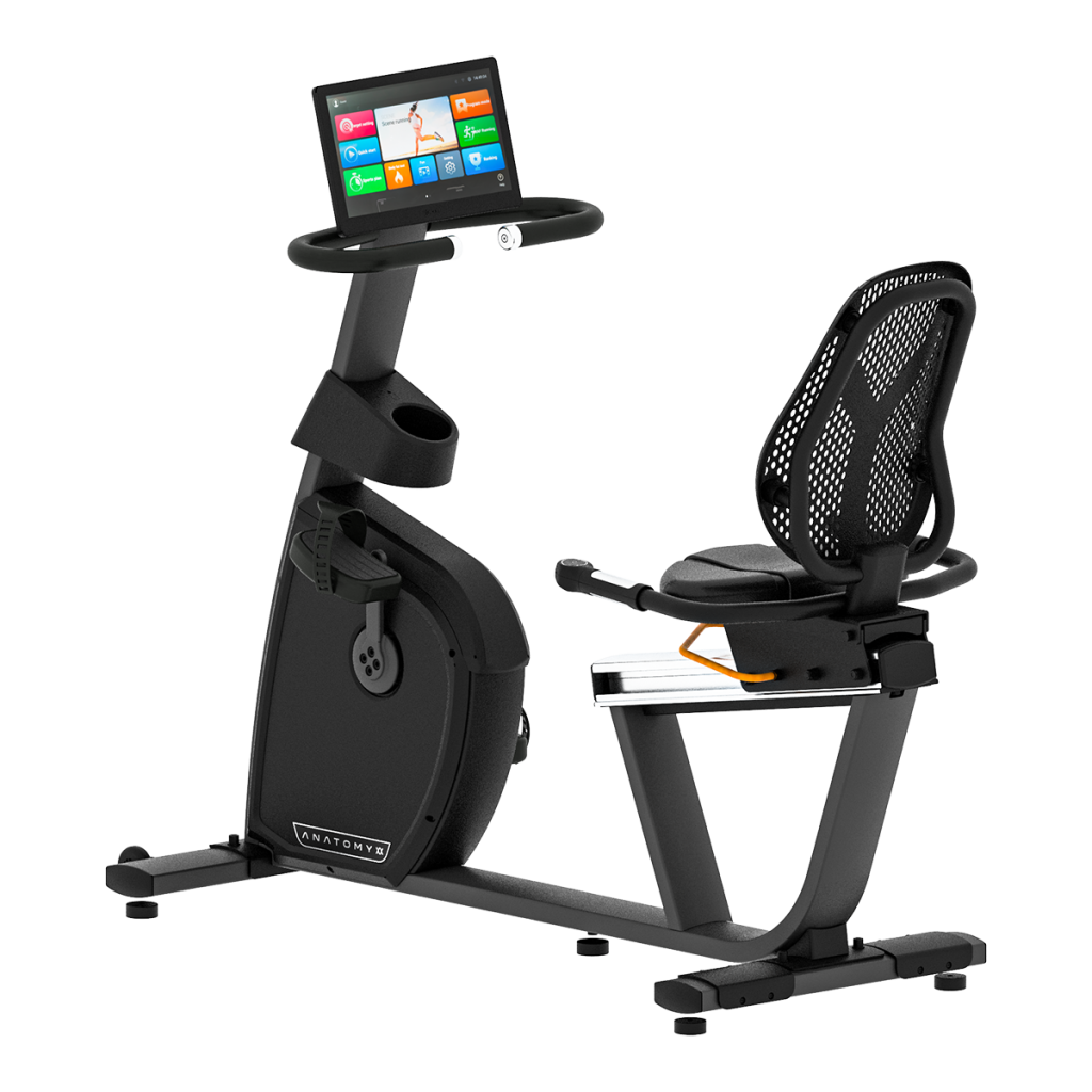 Anatomy Commercial Recumbent Bike Touch Screen