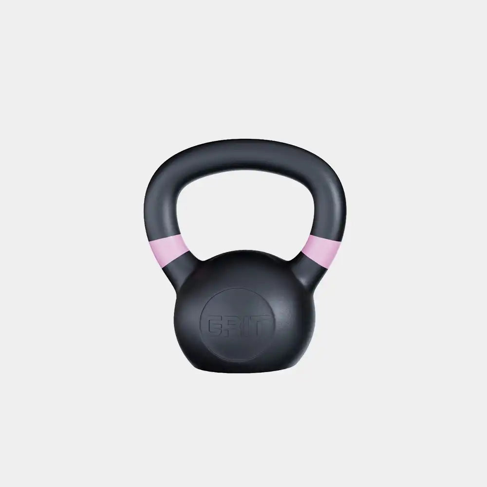 GRIT Powder Coated Cast Iron Kettlebell - 08 kg