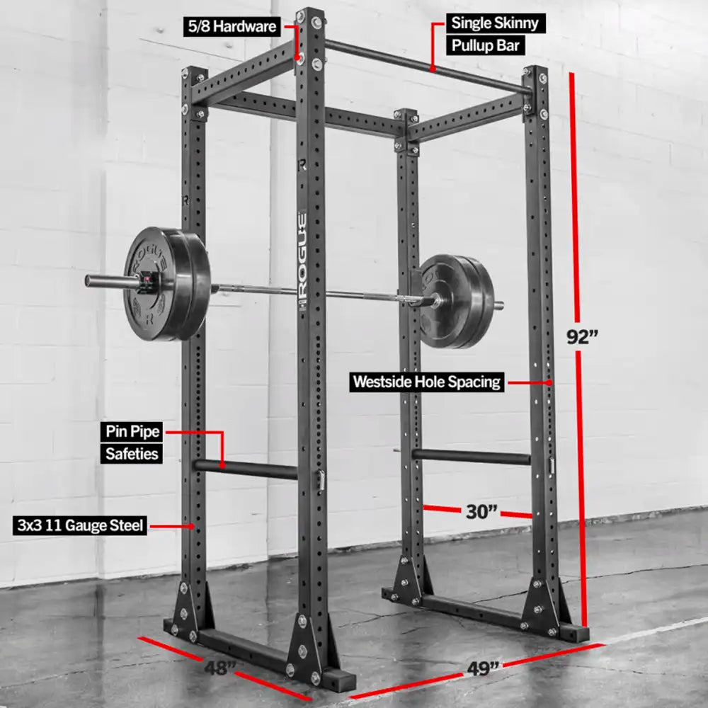 Rogue RML-390F Flat Foot Monster Lite Rack