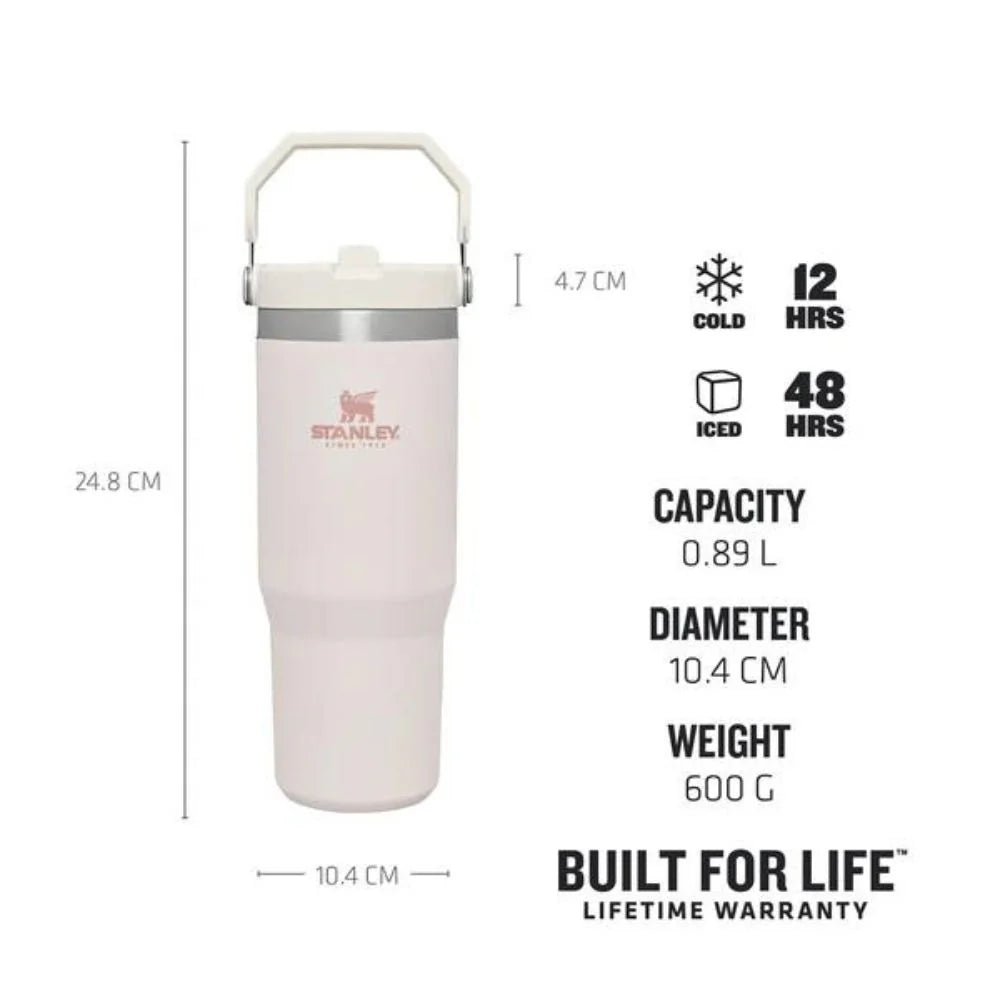 Stanley IceFlow™ Flip Straw Tumbler - Rose Quartz