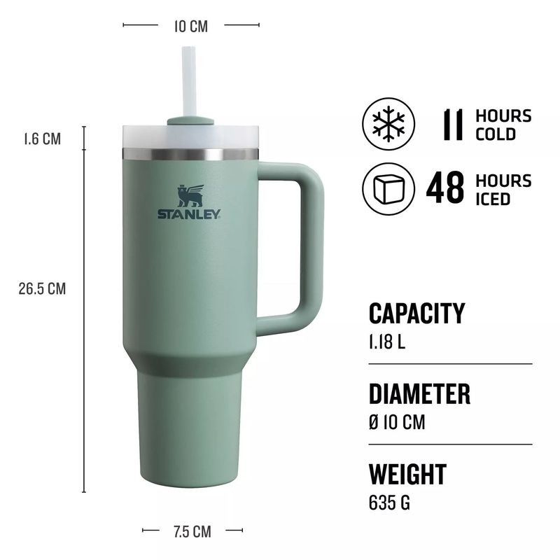 Stanley Quencher H2.0 Flowstate™ Tumbler -  Shale