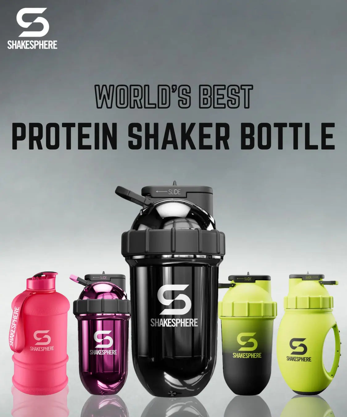 Best Protein Shaker Bottle - ShakeSphere - Buy Online in Kuwait