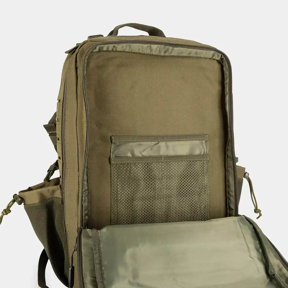 Built For Athletes Large 45L Gym Backpack - Army Green