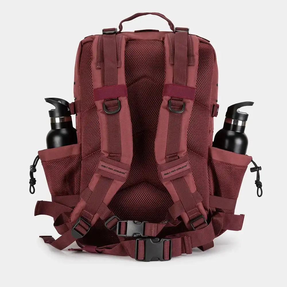 Built For Athletes Large 45L Gym Backpack - Burgundy