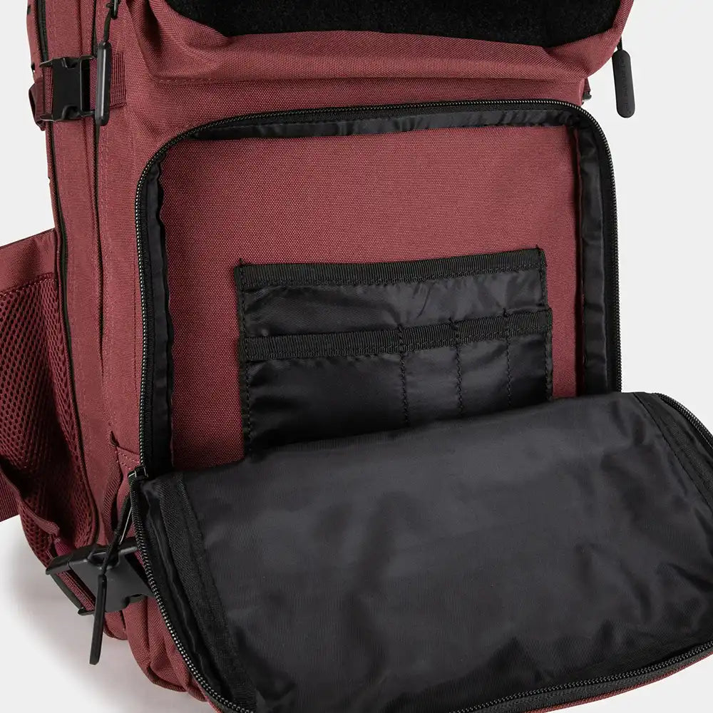 Built For Athletes Large 45L Gym Backpack - Burgundy