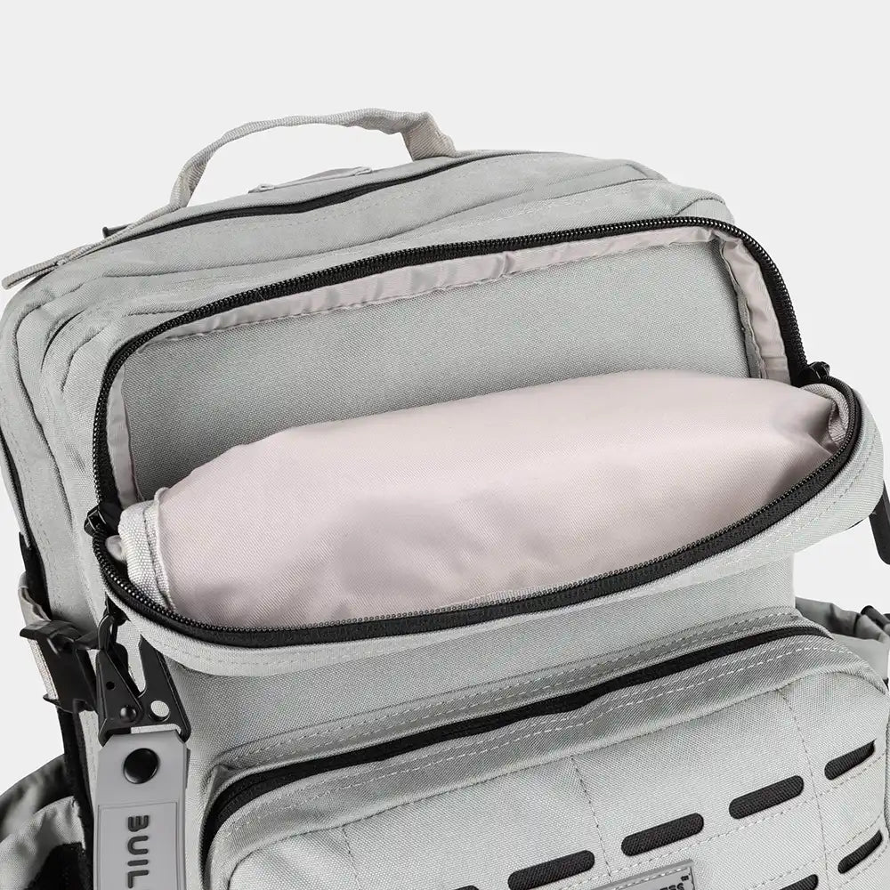 Built For Athletes Large 45L Gym Backpack - Greyscale