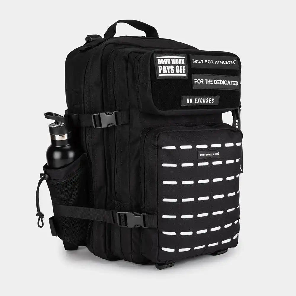 Built For Athletes Large 45L Gym Backpack - Monochrome