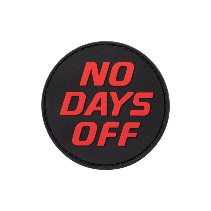 Built For Athletes No Days Off Patch