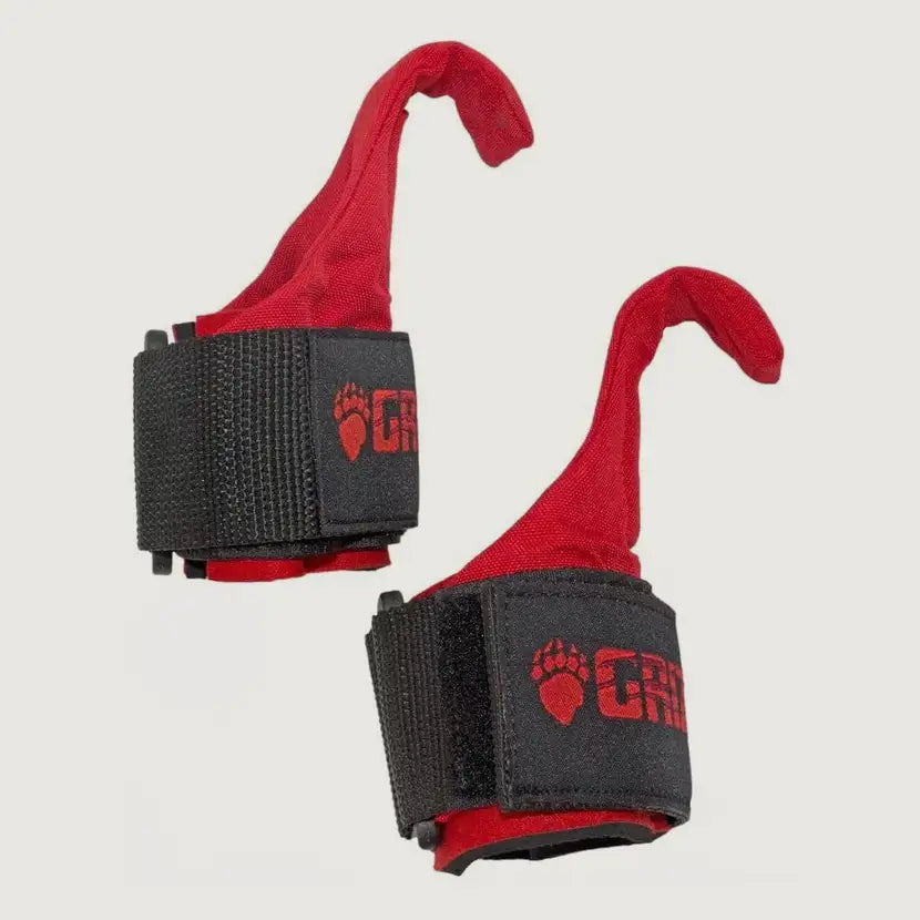 Grizzly Fitness Unisex - Adult Power Claw Lifting Hooks