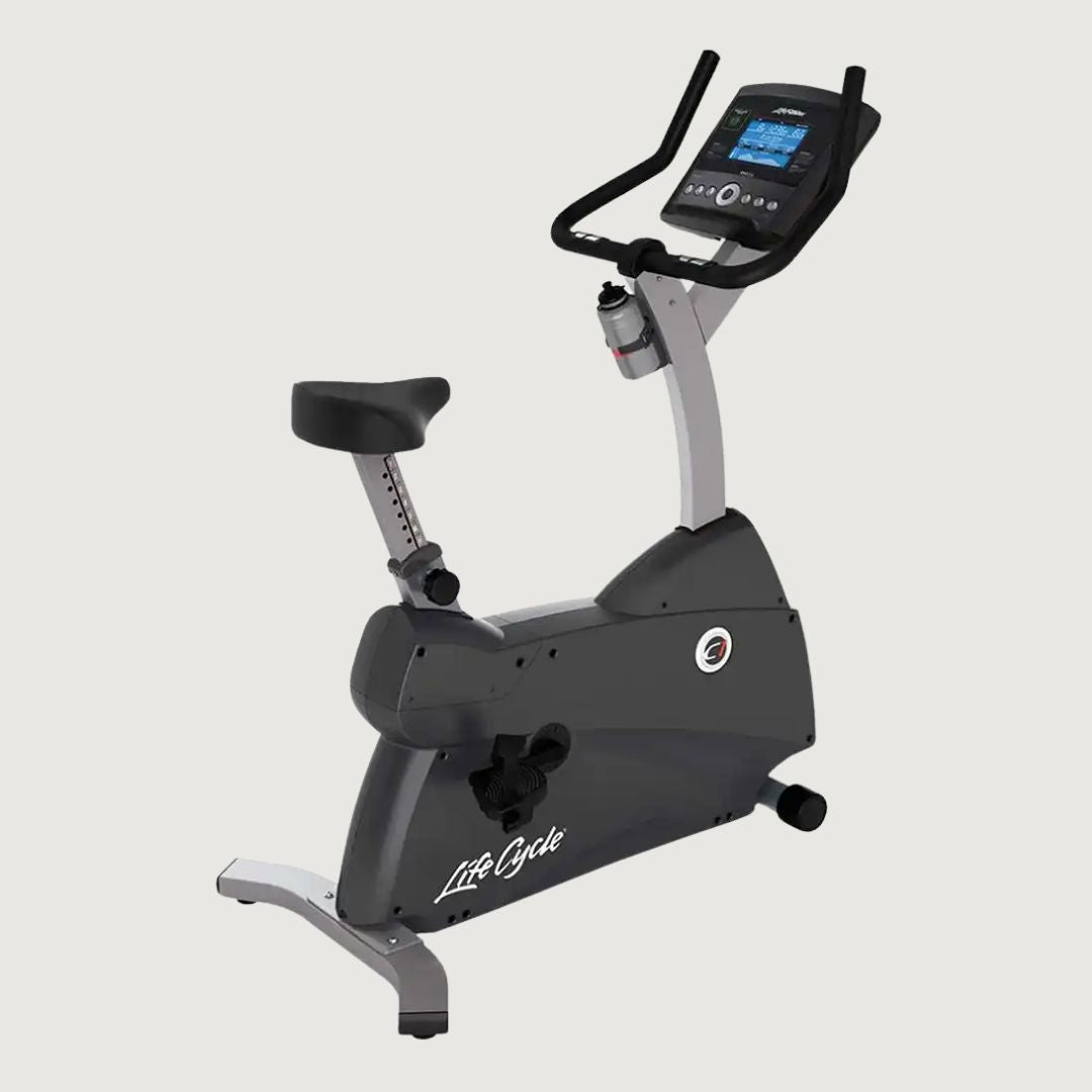 Life Fitness C1 Upright Lifecycle Bike - Go Console