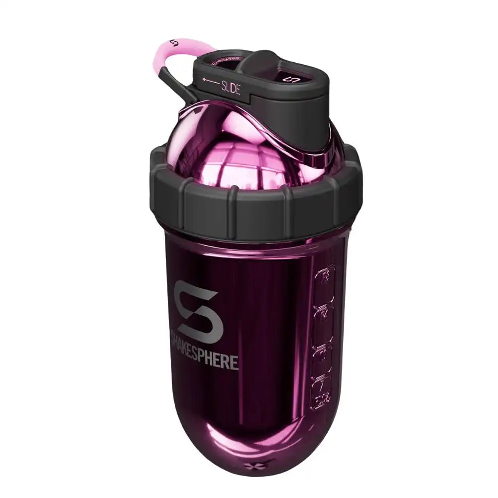 ShakeSphere Tumbler Double Wall Steel 700 ml - Mirrored Pink