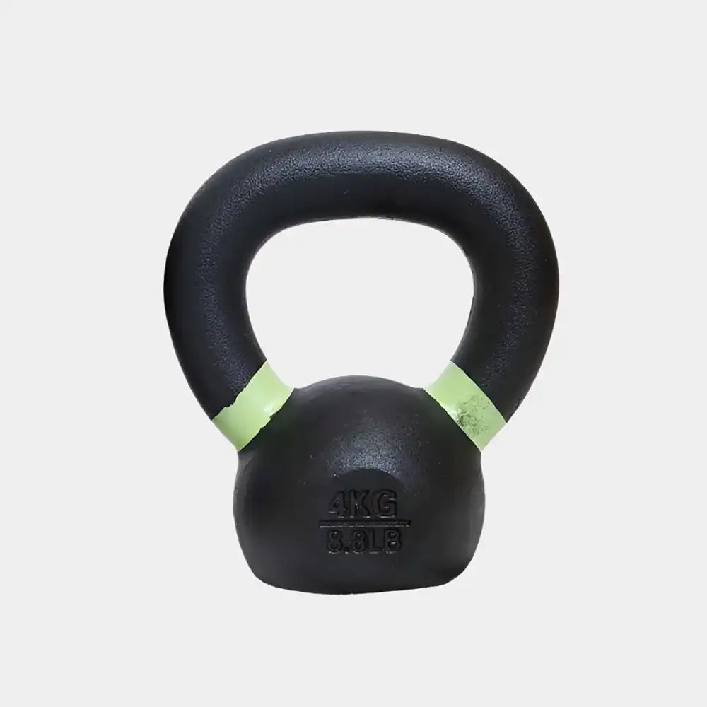 GRIT Powder Coated Cast Iron Kettlebell - 04 kg