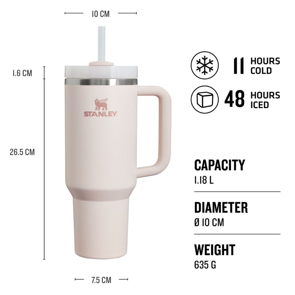 Stanley Quencher H2.0 Flowstate™ Tumbler -  Rose Quartz