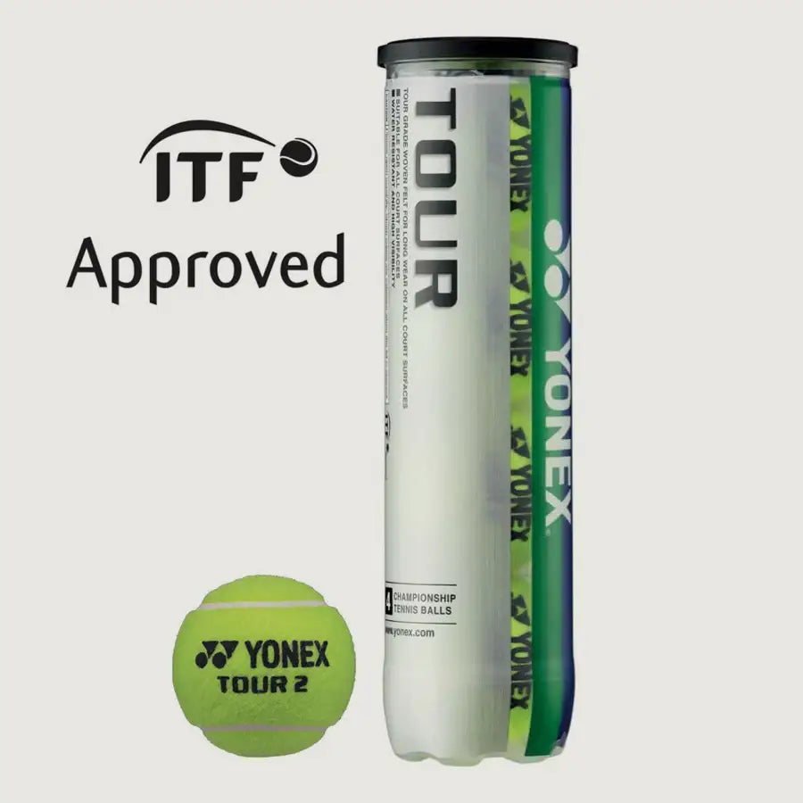 Yonex Tour Tennis Balls - Pack of 4