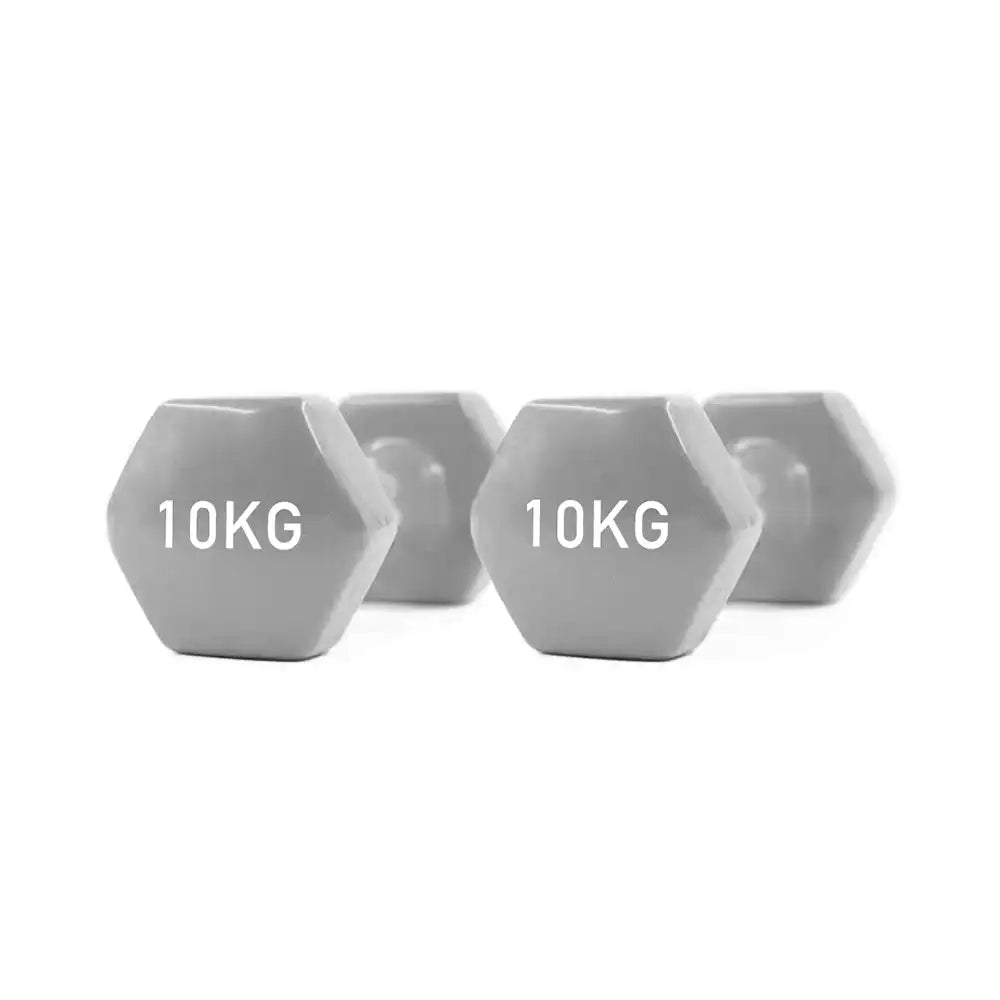 GRIT Vinyl Dumbbell Pair - 10 Kg