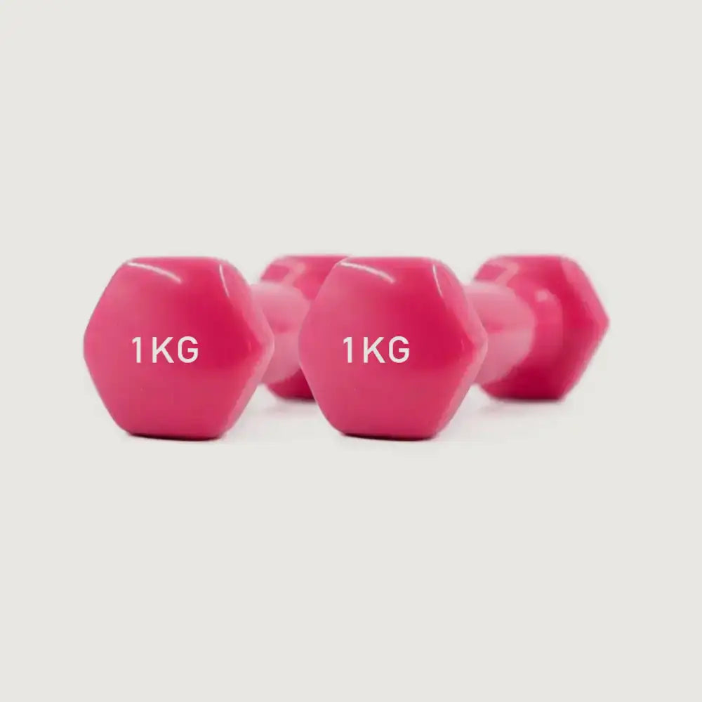 GRIT Vinyl Dumbbell Pair - 1 kg