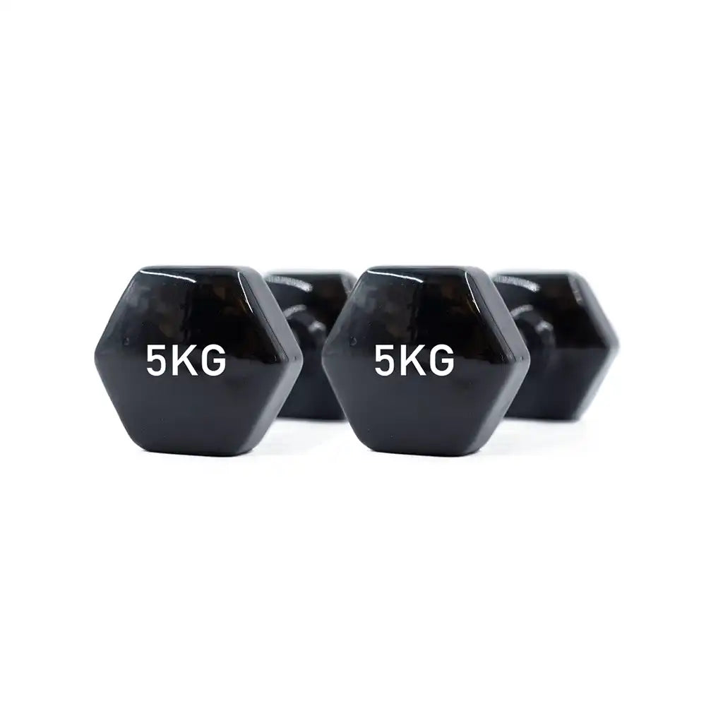 GRIT Vinyl Dumbbell Pair - 5 kg