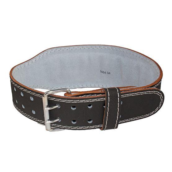 Grizzly 4 inch Enforcer Padded Genuine Leather Pro Weight Belt-Lifting Belt-Pro Sports