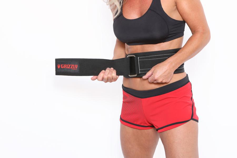 Grizzly Fitness 6" Bear Hugger Nylon Pro Weight Training Belt-Lifting Belt-Pro Sports