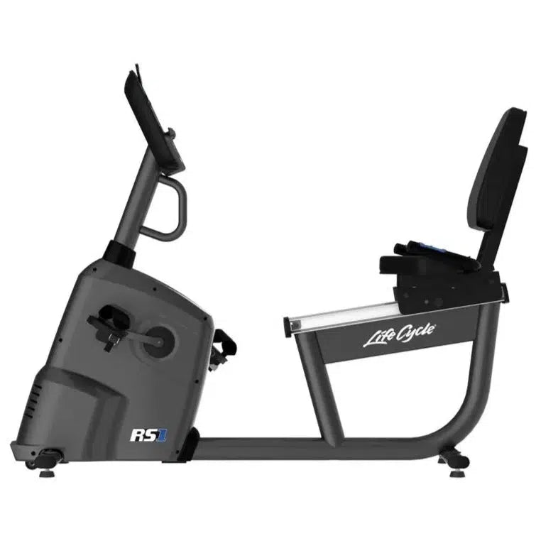 Life Fitness RS1 Recumbent Bike - Go Console-Recumbent Bike-Pro Sports