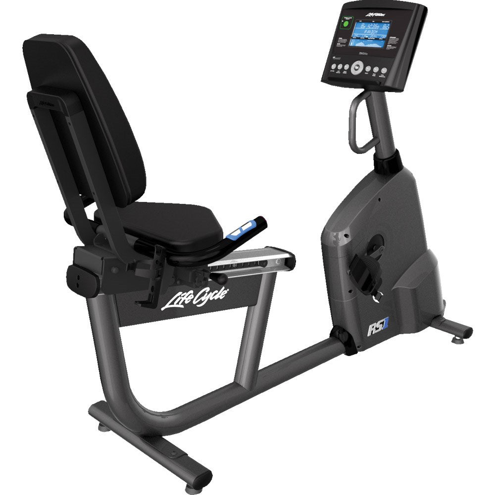 Life Fitness RS1 Recumbent Bike - Go Console-Recumbent Bike-Pro Sports