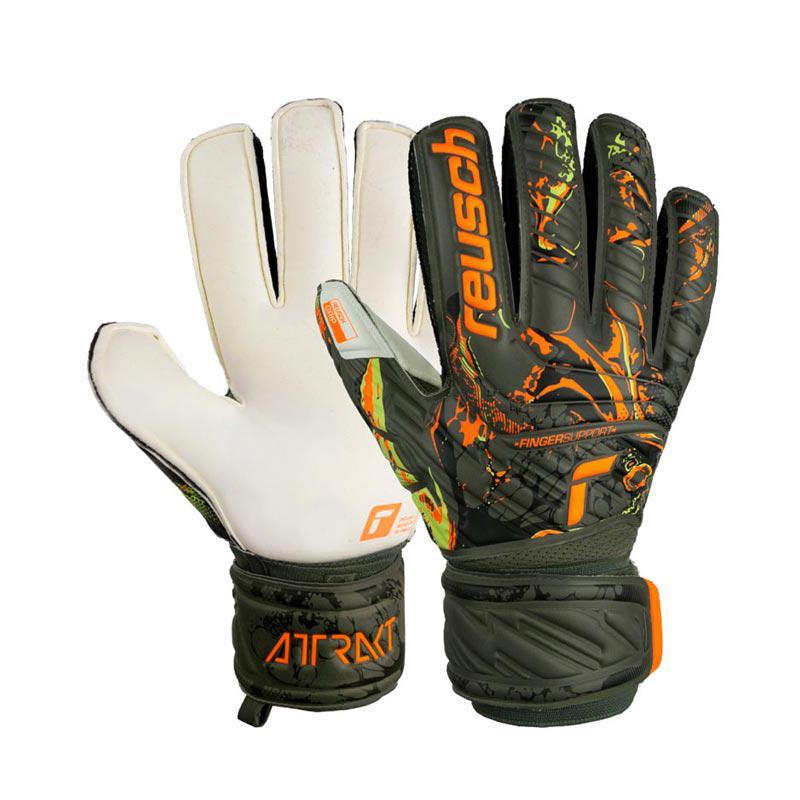 Reusch Attrakt Grip Finger Support Goalkeeping Gloves